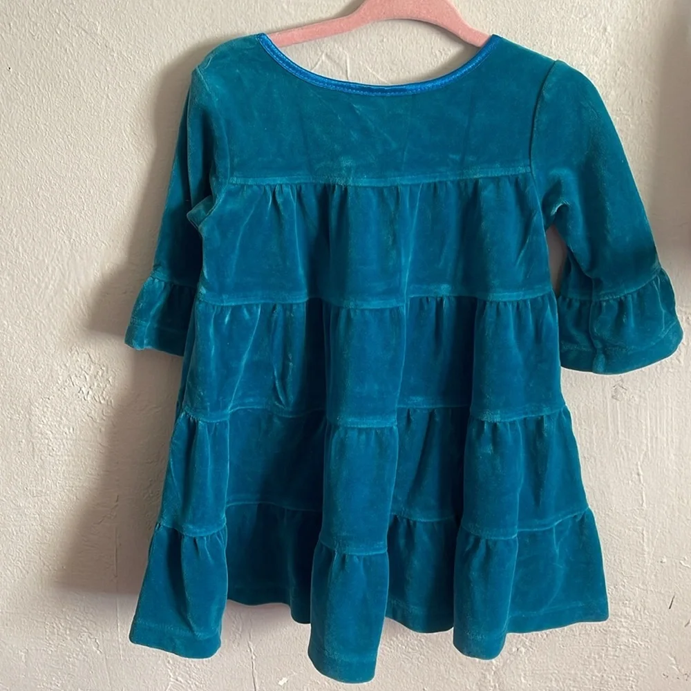 Hanna Andersson Blue Tiered Dress - Picture 6 of 6